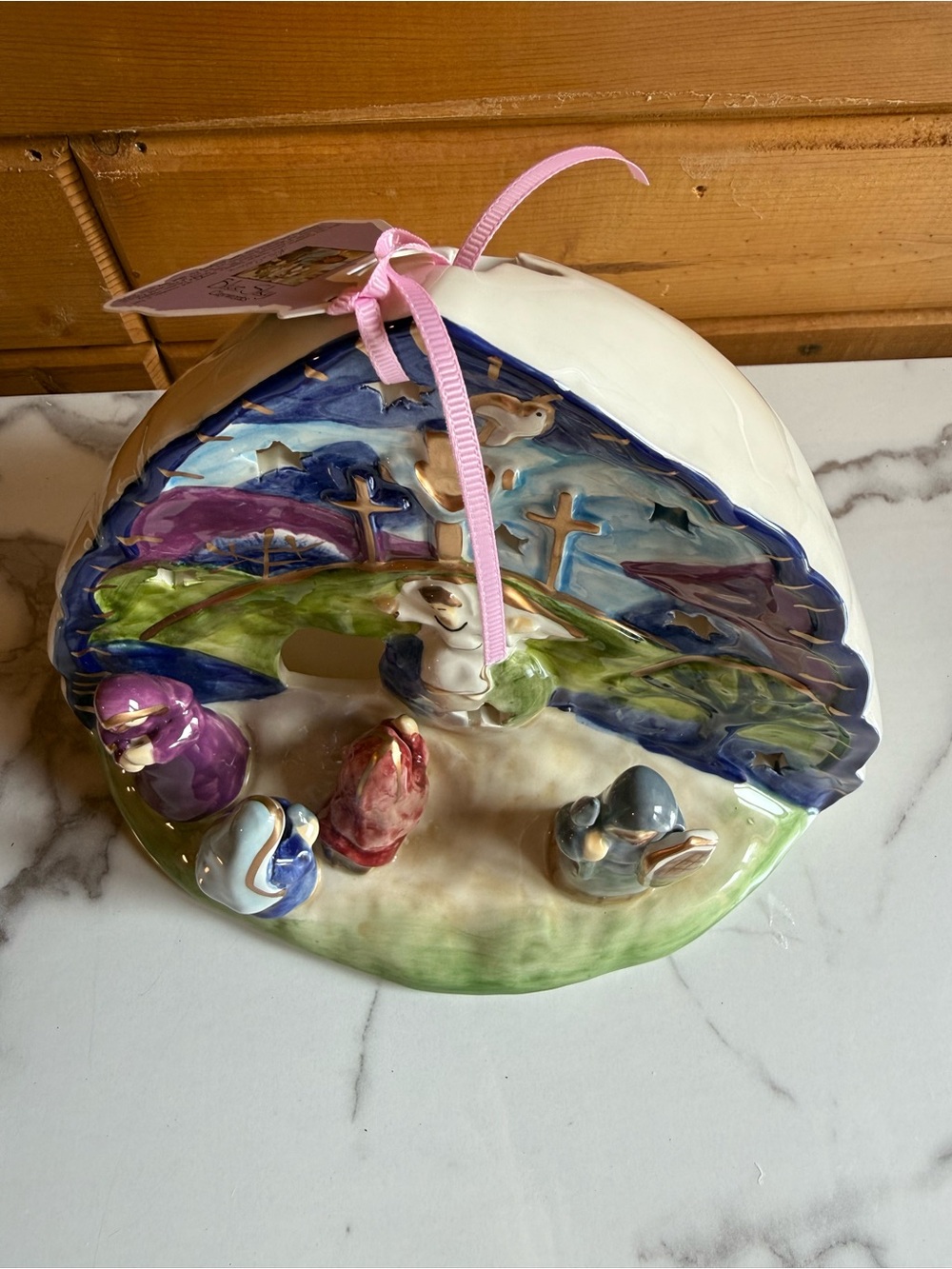 Ceramic Nativity Scene - Multicolor - Picture 11 of 12